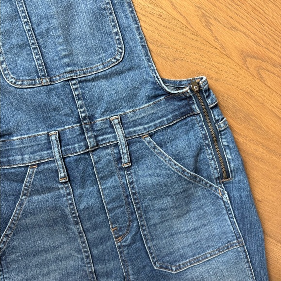 Madewell Skinny Overall - Size S - EUC - Medium Blue Wash Denim Jeans - Picture 3 of 12